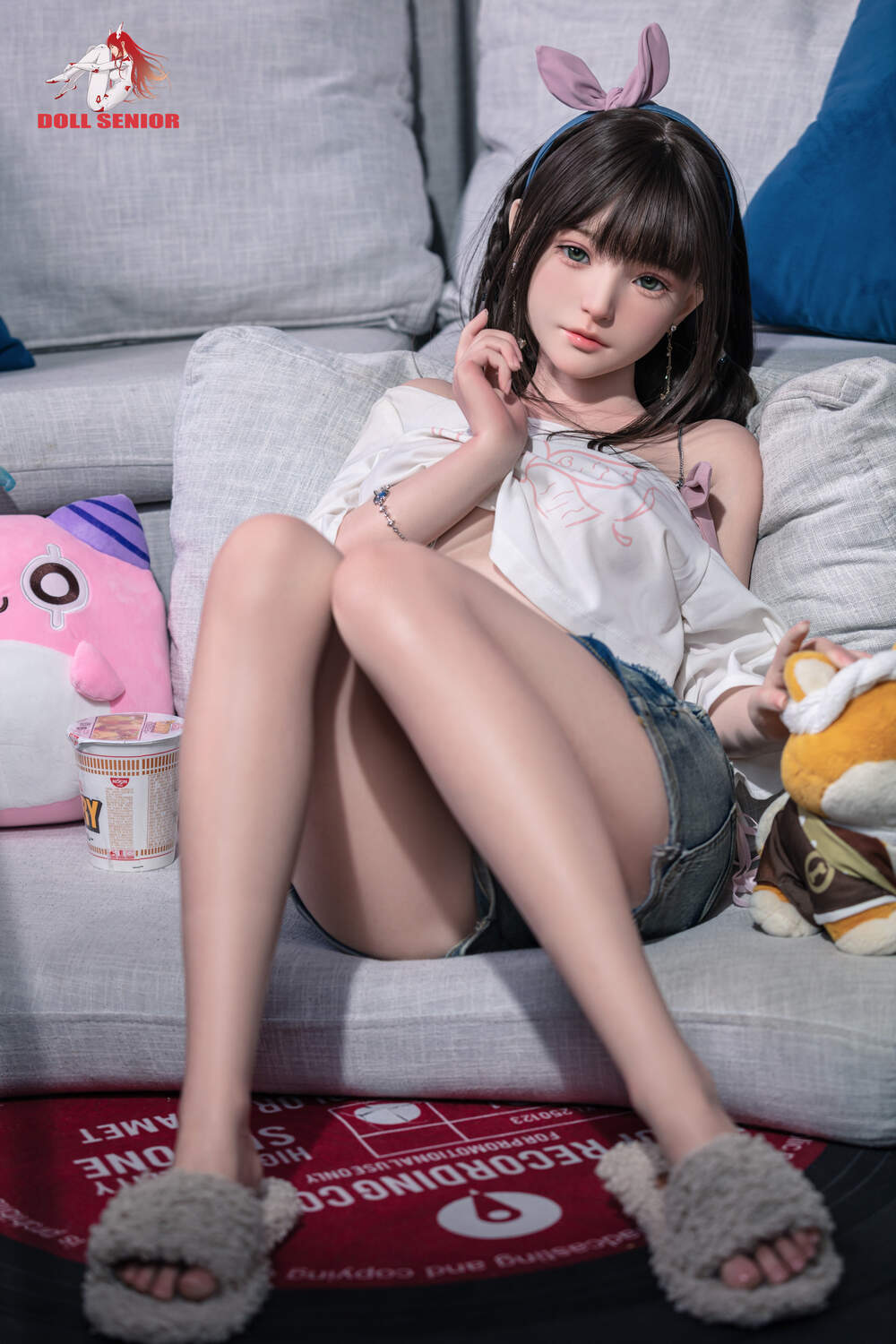 Picture of 148cm/4ft10 D-cup Silicone Head Sex Doll – Miye