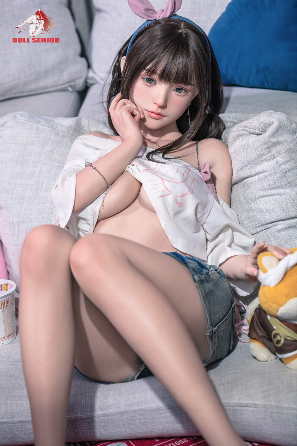 Picture of 148cm/4ft10 D-cup Silicone Head Sex Doll – Miye