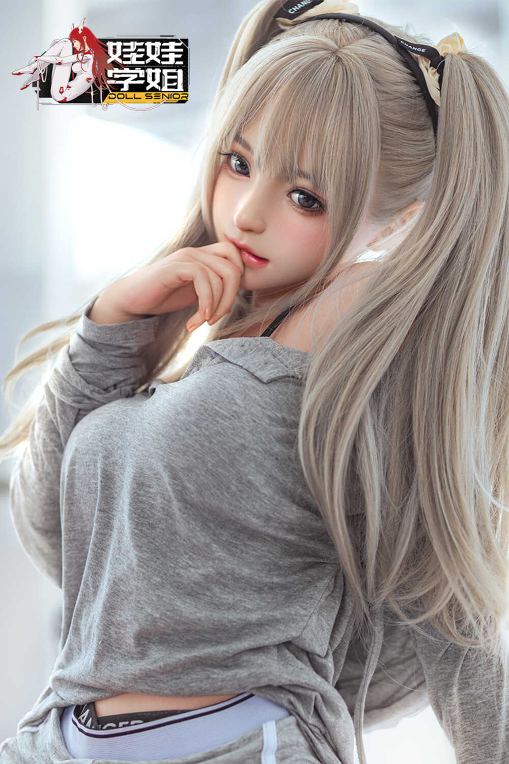 Picture of 148cm/4ft10 D-cup Silicone Head Sex Doll – Mengyin