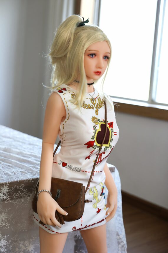 Picture of Kaliyah - White Hair Sex Doll - 140cm/4ft7 - US Stock