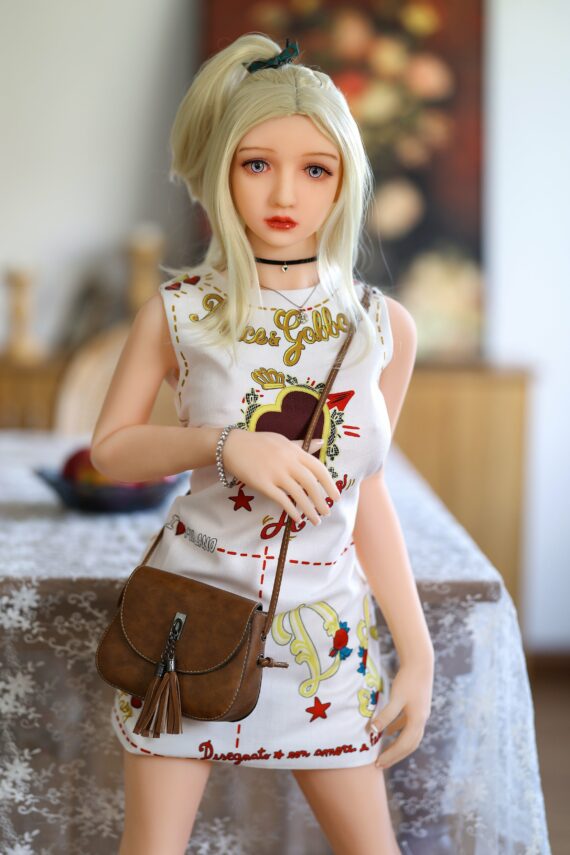 Picture of Kaliyah - White Hair Sex Doll - 140cm/4ft7 - US Stock