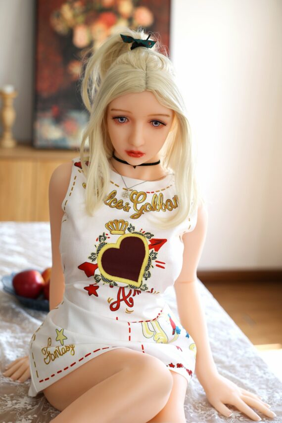 Picture of Kaliyah - White Hair Sex Doll - 140cm/4ft7 - US Stock