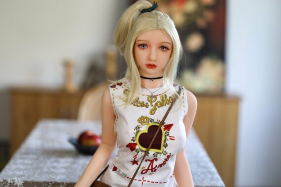Picture of Kaliyah - White Hair Sex Doll - 140cm/4ft7 - US Stock