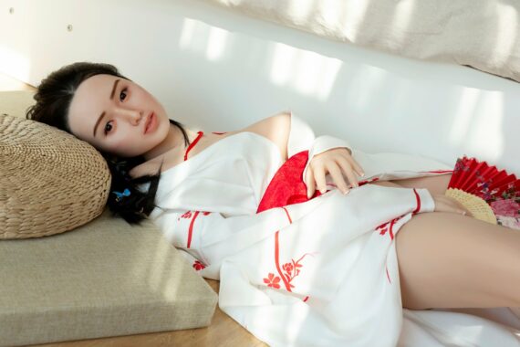 Picture of Kurata - Kimono Girl Sex Doll with Silicone Head with Silicone Head - 158cm/5ft2