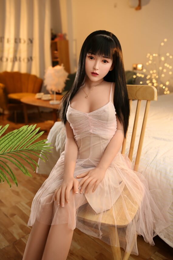 Picture of Ichijou - The Gentle Asian Girl Sex Doll with Silicone Head - 157cm/5ft2