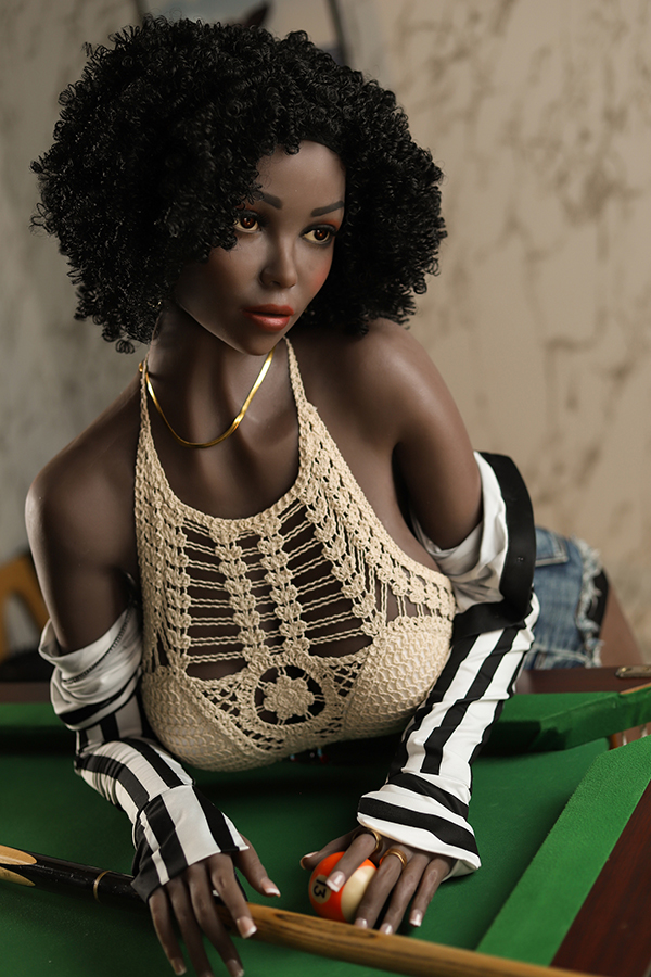 Picture of Big Boobs Ebony Black Sex Doll Tilford 158cm