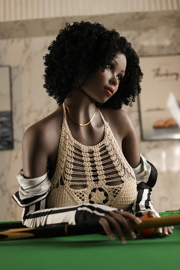 Picture of Big Boobs Ebony Black Sex Doll Tilford 158cm
