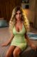 Picture of Long Curly Hair D-Cup Sex Doll Ebony 165cm