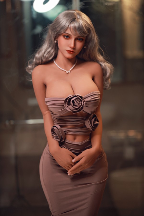 Picture of Lovely Big Boobs Silicone Head Sex Doll Luz 166cm