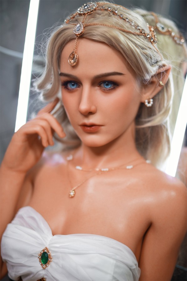 Picture of Blonde Skinny Full Silicone Sex Doll Zephyr 151cm