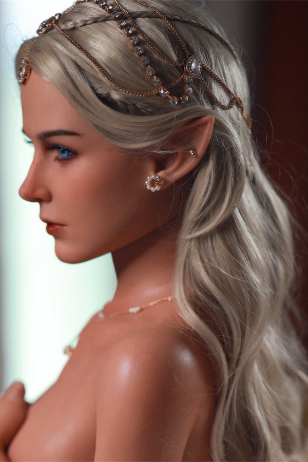 Picture of Blonde Skinny Full Silicone Sex Doll Zephyr 151cm