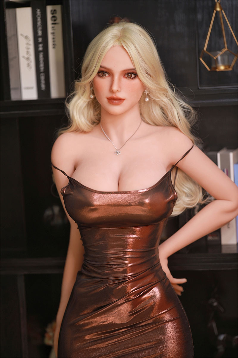 Picture of In Stock 5.4ft/166cm Mature Busty Blonde Sex Doll Irene (US Stock)