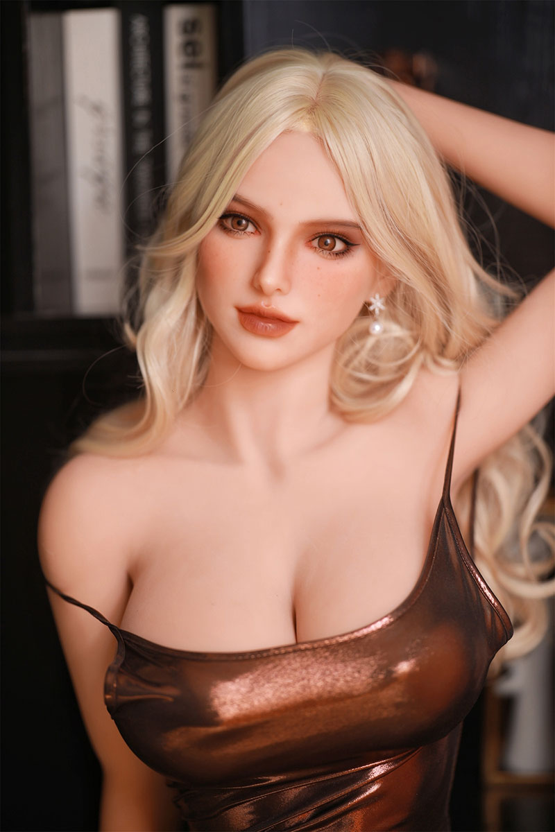 Picture of In Stock 5.4ft/166cm Mature Busty Blonde Sex Doll Irene (US Stock)