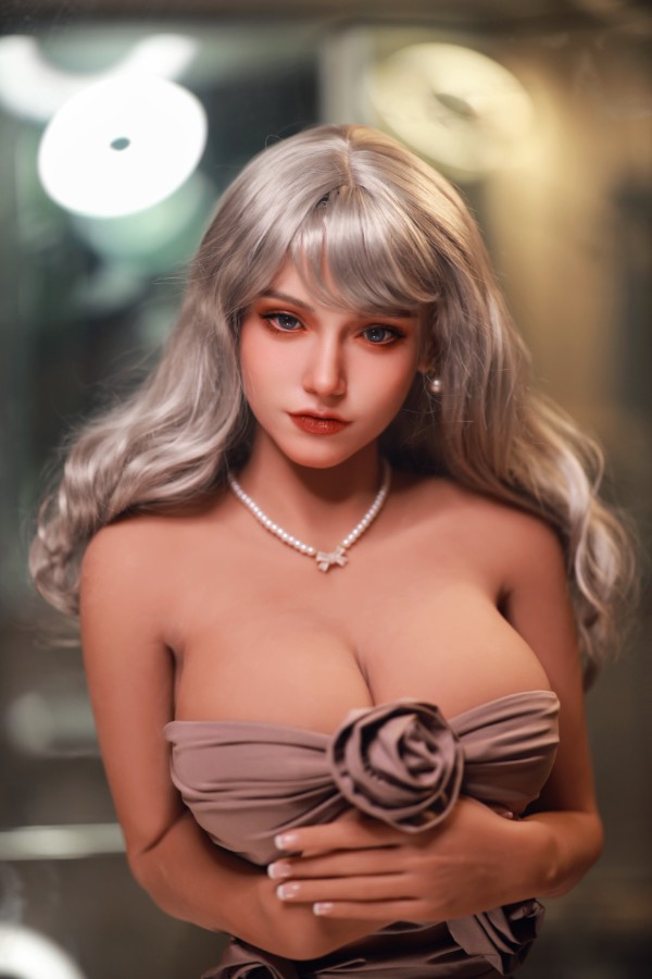 Picture of Lovely Big Boobs Silicone Head Sex Doll Luz 166cm