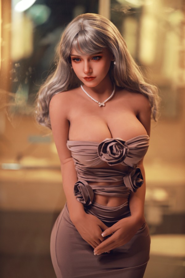 Picture of Lovely Big Boobs Silicone Head Sex Doll Luz 166cm