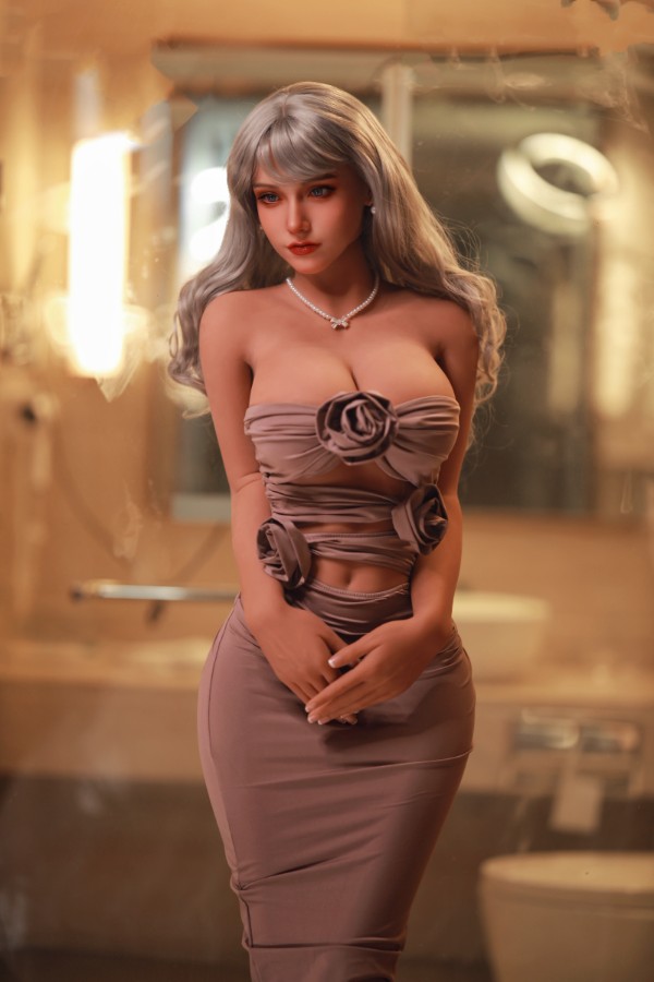 Picture of Lovely Big Boobs Silicone Head Sex Doll Luz 166cm