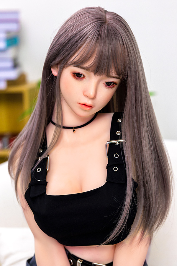 Picture of New Big Boobs Lifelike Silicone Head Sex Doll Modesty 158cm