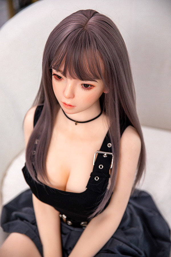 Picture of New Big Boobs Lifelike Silicone Head Sex Doll Modesty 158cm