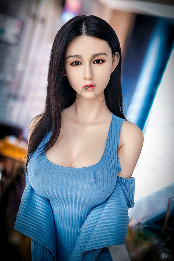 Picture of New Asian Mature Silicone Head Sex Doll Muriel 168cm