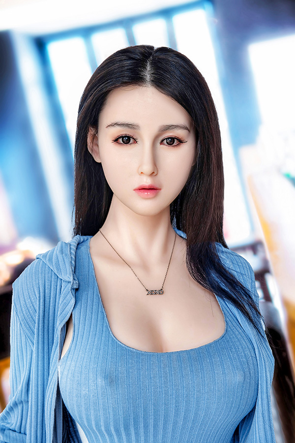 Picture of New Asian Mature Silicone Head Sex Doll Muriel 168cm