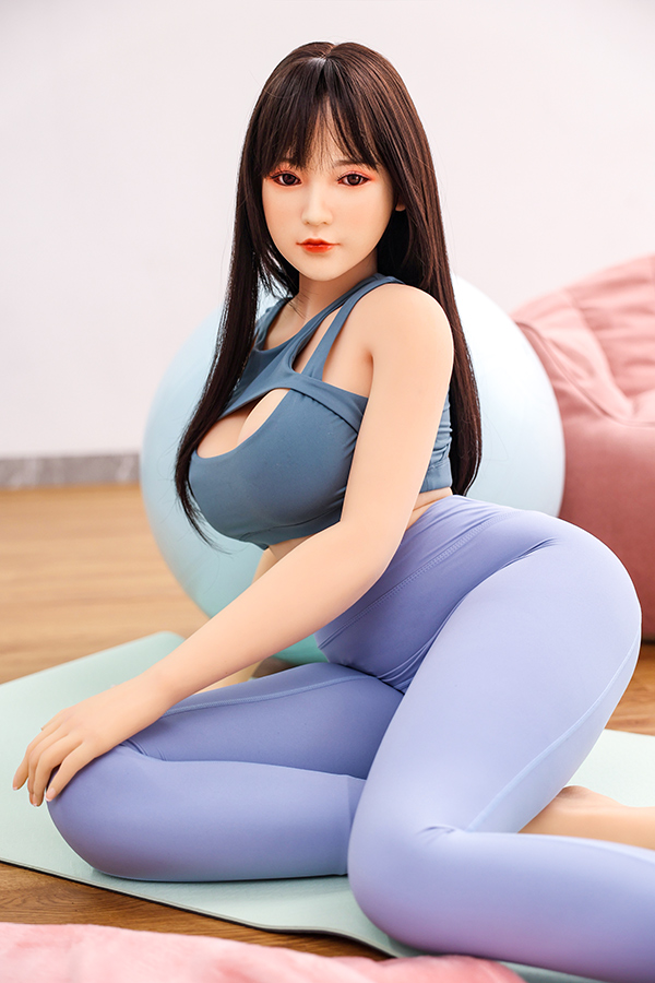 Picture of Asian Cute Energetic Silicone Head Sex Doll Chaya 165cm