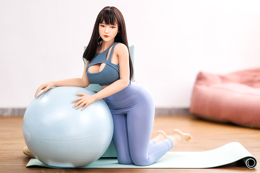 Picture of Asian Cute Energetic Silicone Head Sex Doll Chaya 165cm
