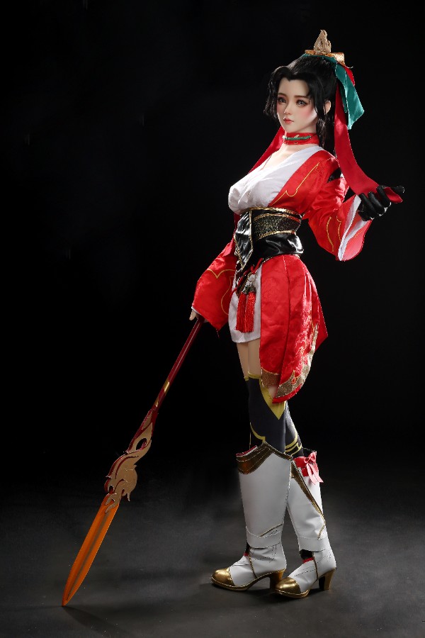 Picture of Hot Anime Silicone Head Sex Doll Mochi 157cm