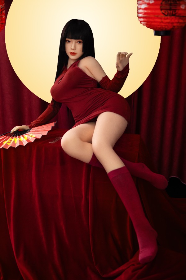 Picture of Asian Big Boobs Silicone Head Sex Doll Amei 165cm