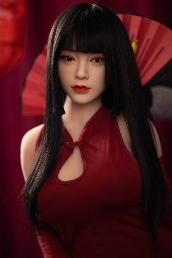 Picture of Asian Big Boobs Silicone Head Sex Doll Amei 165cm