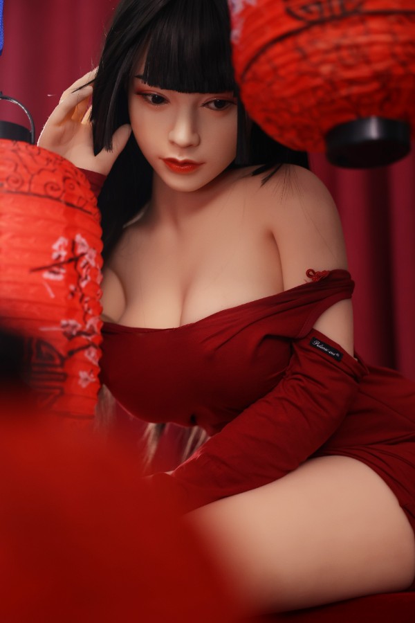 Picture of Asian Big Boobs Silicone Head Sex Doll Amei 165cm