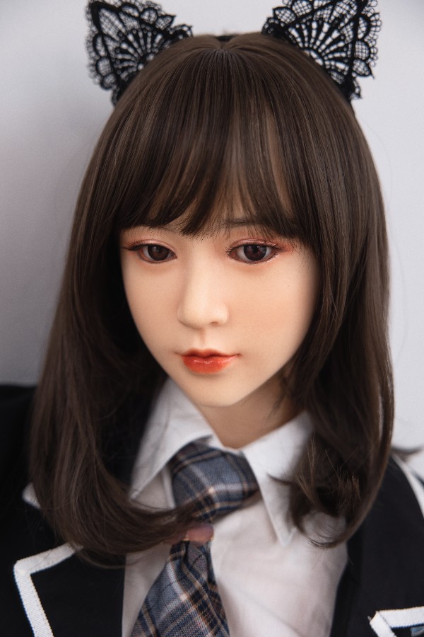 Picture of Japanese Small Boobs Silicone Head Sex Doll Lysandra 166cm