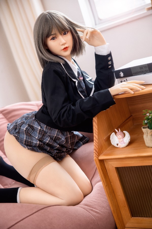 Picture of Japanese Small Boobs Silicone Head Sex Doll Lysandra 166cm
