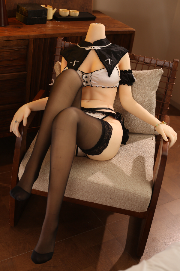 Picture of Asian Cute Silicone Head Sex Doll Cora 165cm