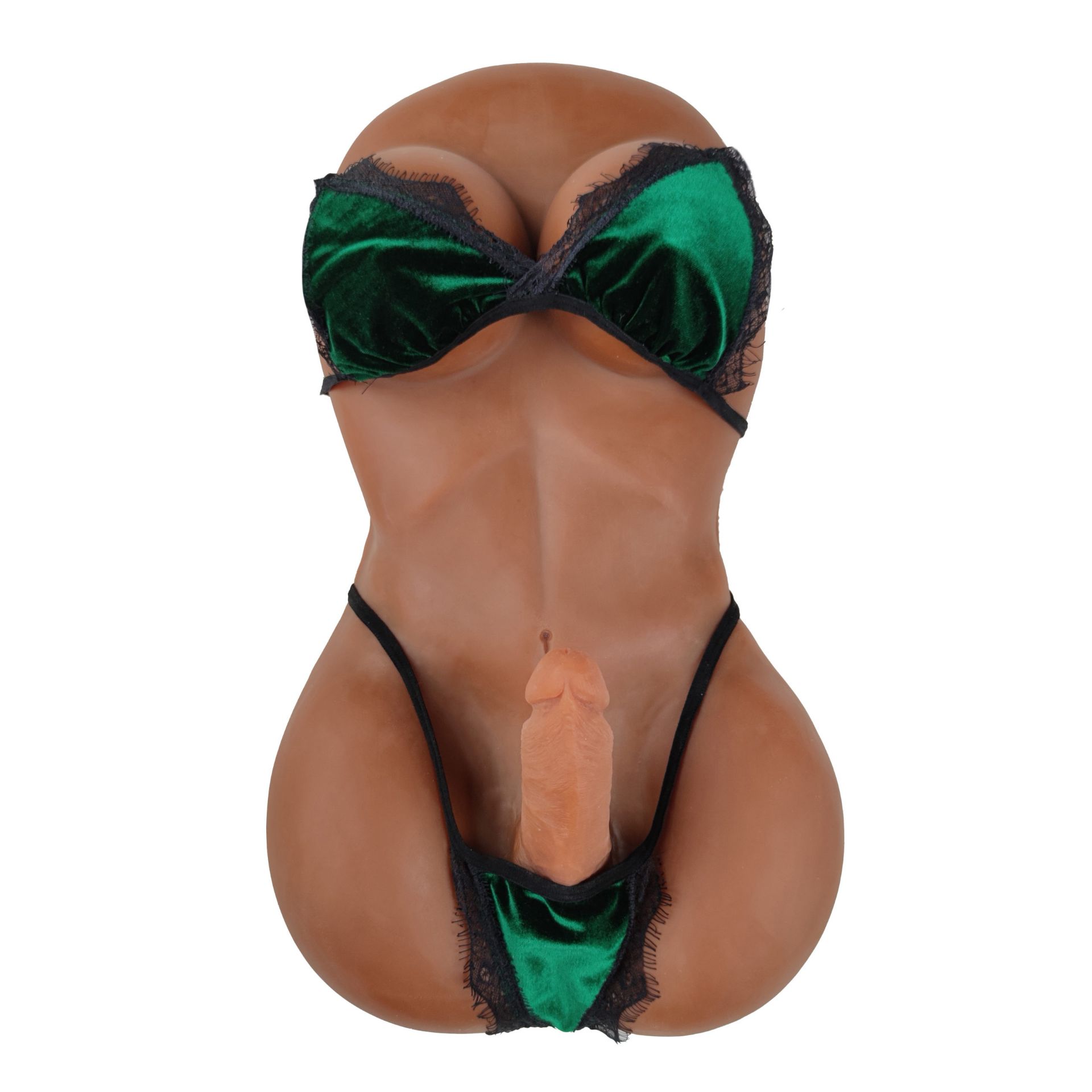 Picture of Cox: (16.09LB) Shemale Torso Trans Sex Doll With Lifelike Penis and Breast