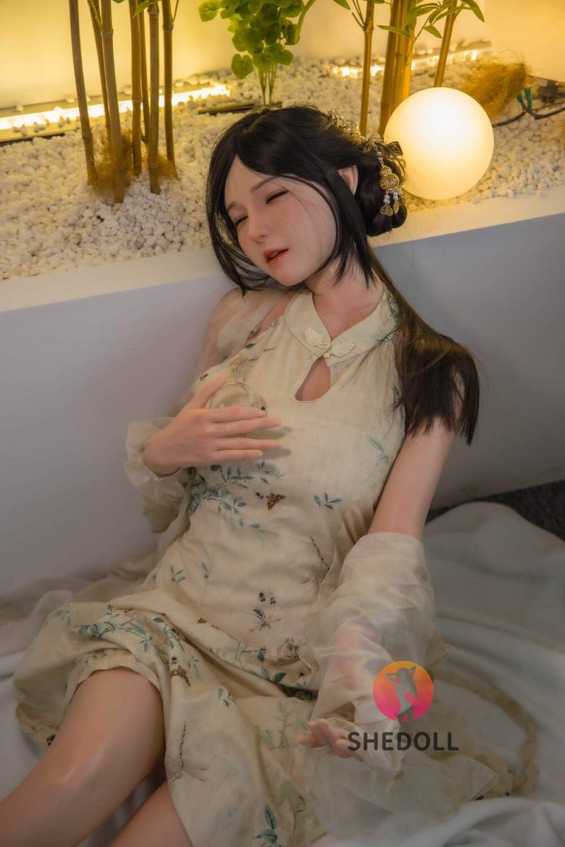 Picture of 158cm/5ft2 C-cup Silicone Head Sex Doll – Meng