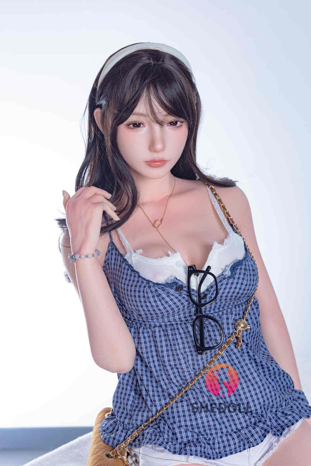 Picture of 158cm/5ft2 C-cup Silicone Head Sex Doll – Achu