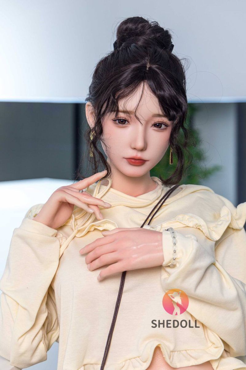 Picture of SHE DOLL 158cm/5ft2 C-cup Silicone Head Sex Dolls – Ah Chu