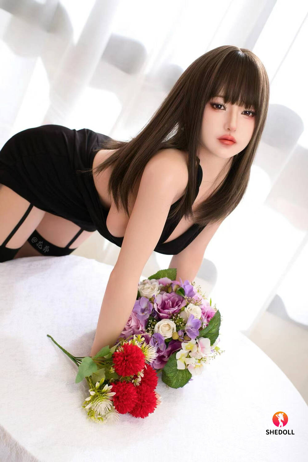 Picture of SHE DOLL  163cm/5ft4 H-cup Silicone Head Sex Dolls – Su Xingran