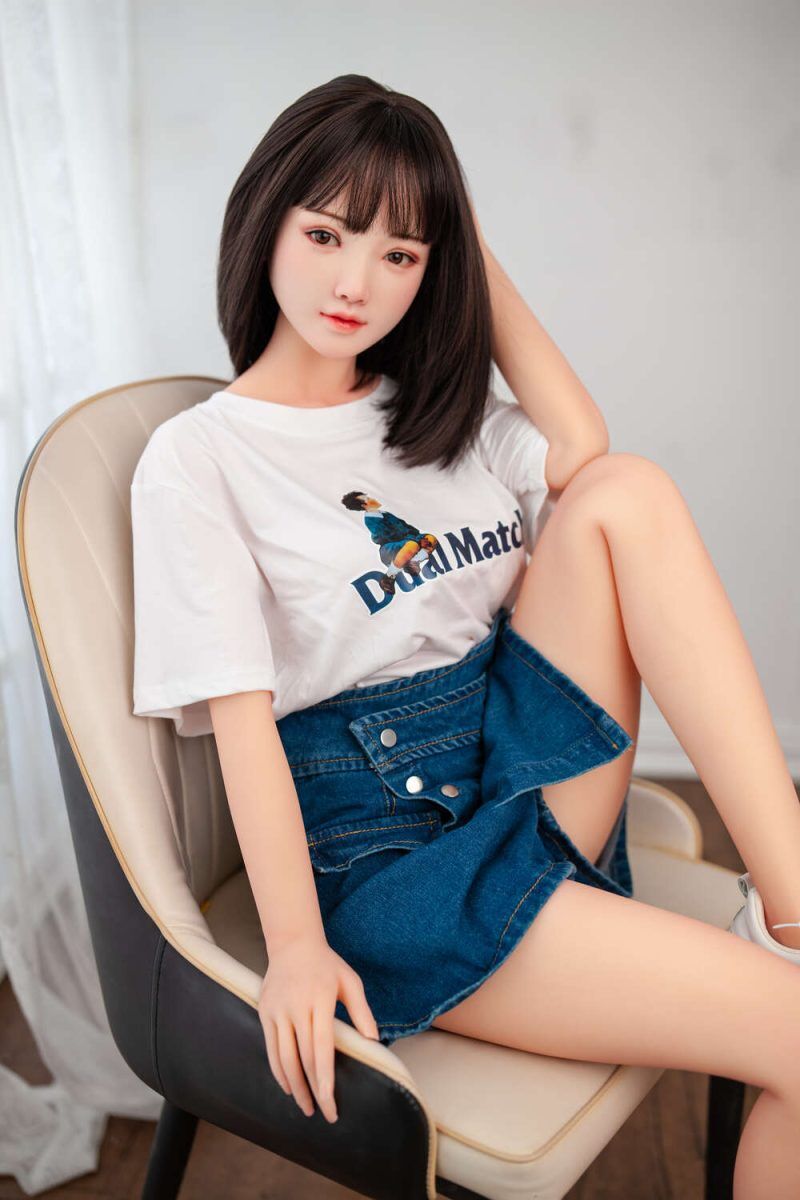 Picture of 148cm/4ft10 C-cup Silicone Head Sex Doll – Sunny