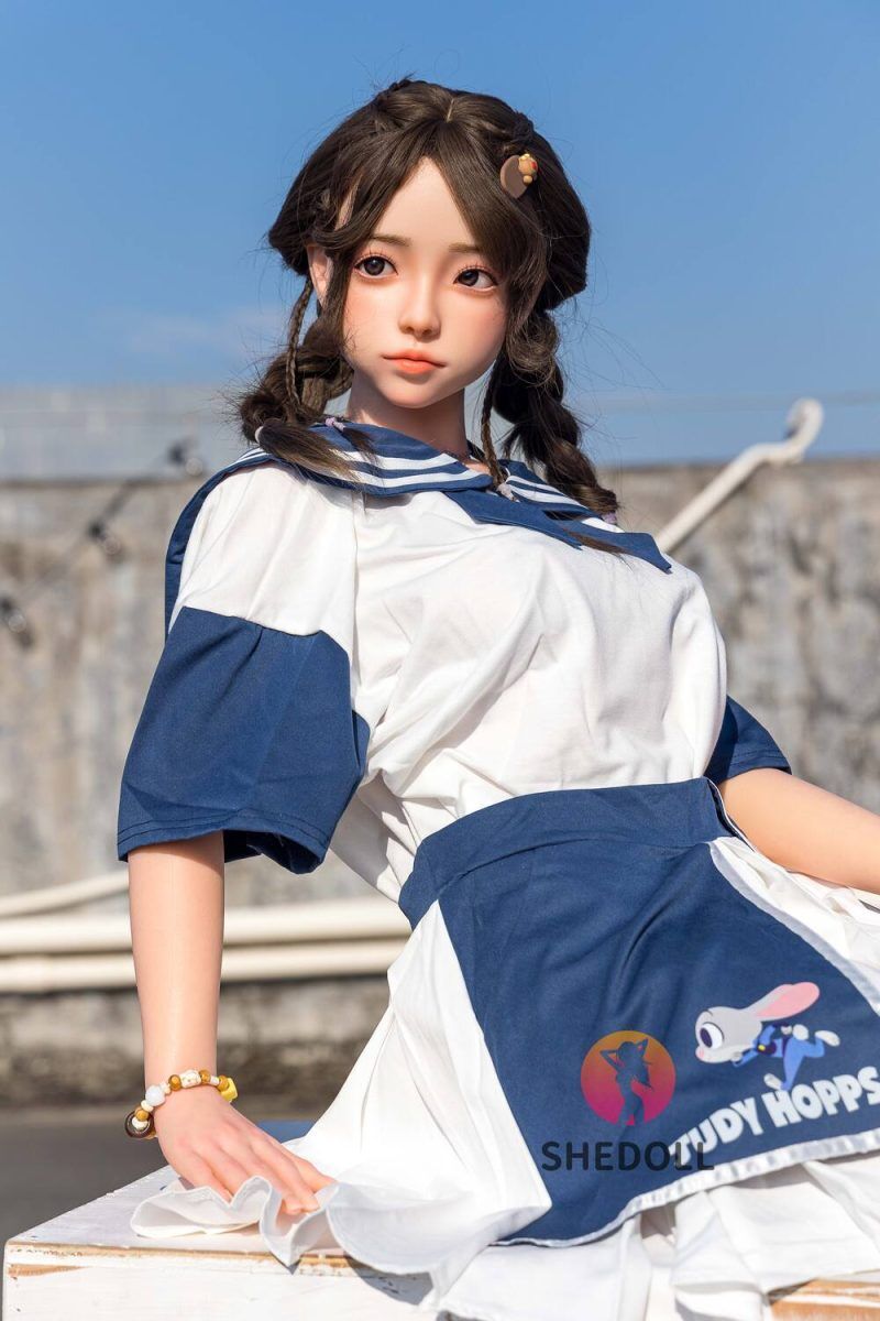 Picture of 148cm/4ft10 C-cup Silicone Head Sex Dolls – Luoyi