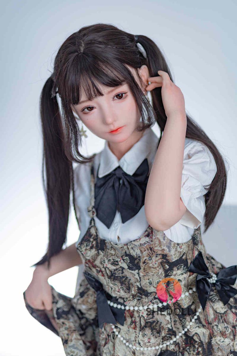 Picture of 148cm/4ft10 C-cup Silicone Head Sex Doll – Xiaofu