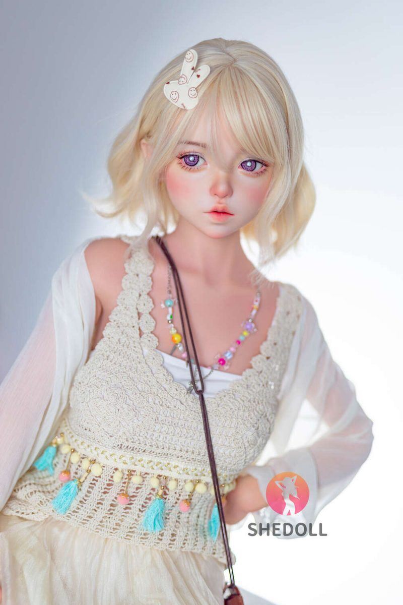 Picture of SHE DOLL 148cm/4ft10 C-cup Silicone Head Sex Dolls – Duoduo