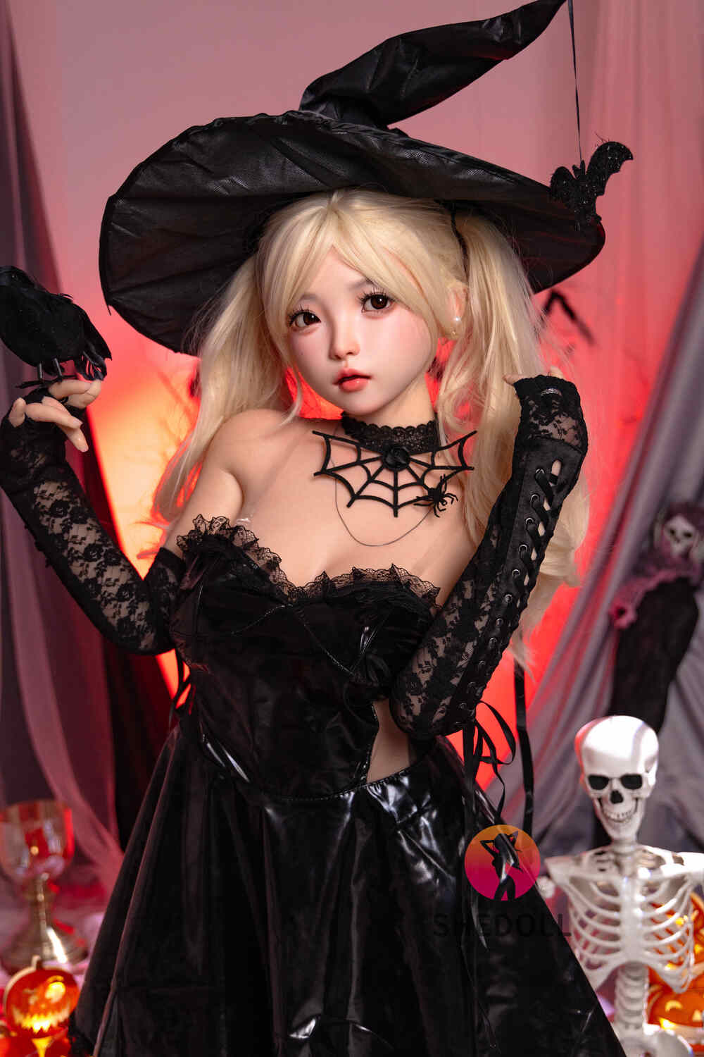 Picture of 148cm/4ft10 C-cup Silicone Head Sex Doll – Luo Xiaoyi