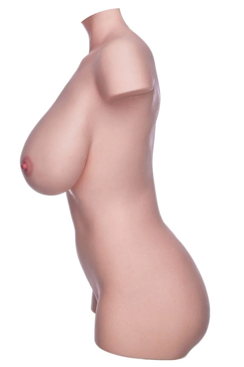 Picture of 67cm/2ft2 E-cup Torso Silicone Sex Doll – Thera May