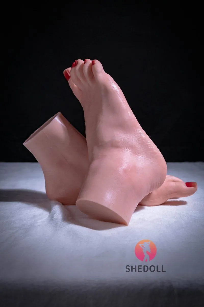 Picture of 22cm/9in 3.7LB Silicone Foot Male Masturbator Toy