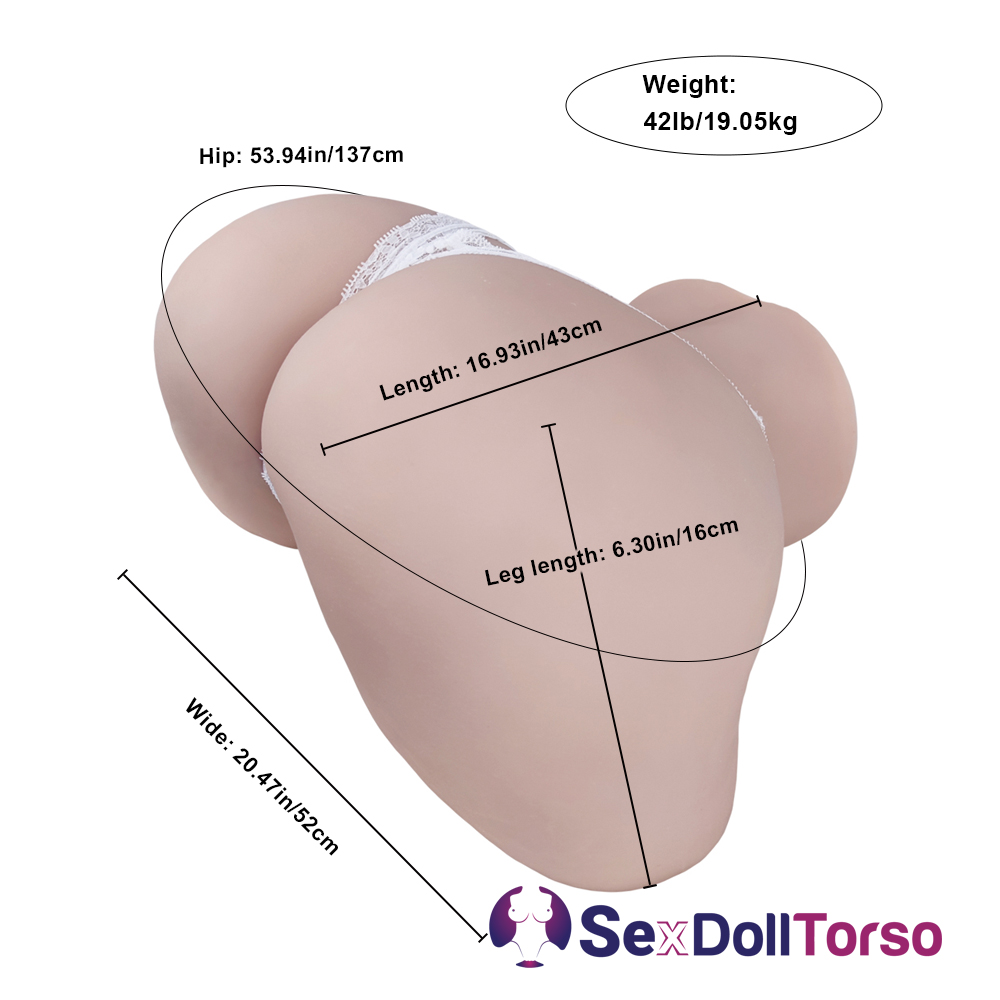 Picture of Doris: (42LB) Jiggly Big Round Gel Ass Torso