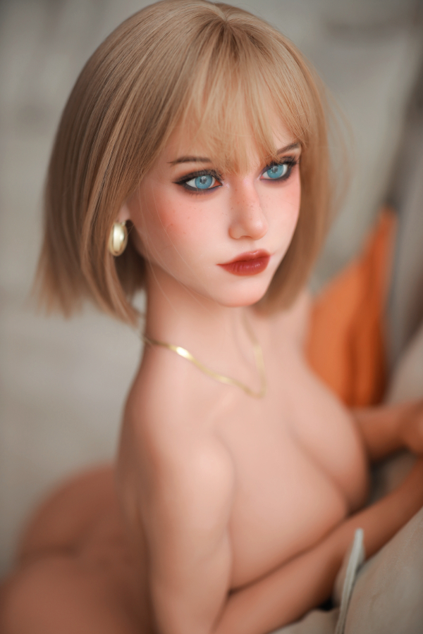 Picture of Realistic Beautiful Blond 80cm TPE Sex Doll Torso Vivienne