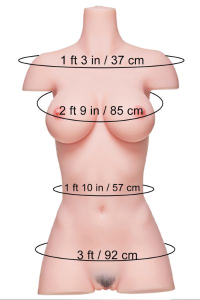 Show details for 69cm/2ft3 44LB TPE Life-size Sex Doll Torso Picture of 69cm/2ft3 44LB TPE Life-size Sex Doll Torso