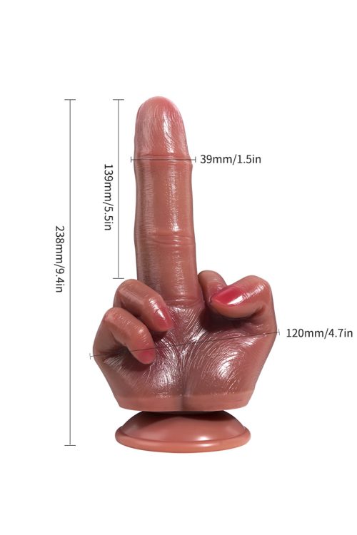 Picture of 13.9cm/5in 1.26LB Silicone Dildo