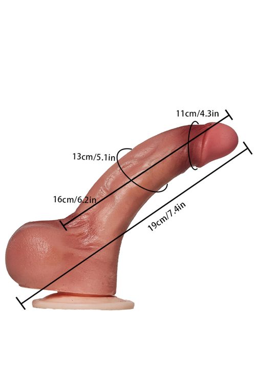 Picture of 16cm/6in 0.77LB Silicone Dildo